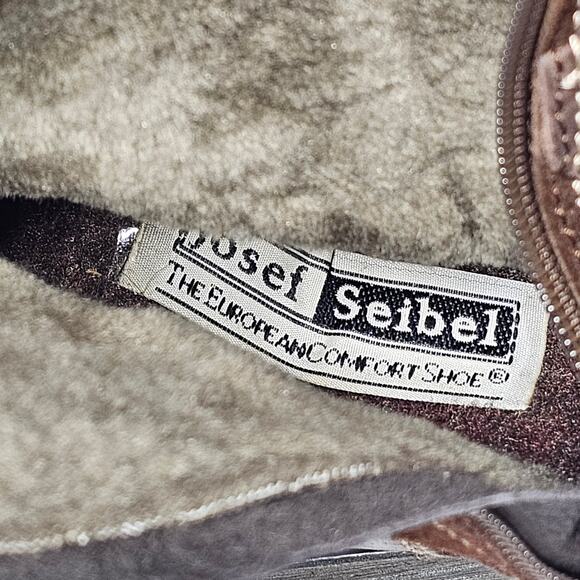 Josef Seibel Sandra 06 Brown Leather Winter Boots Size EU 36 / US 5-5.5 - Picture 7 of 12